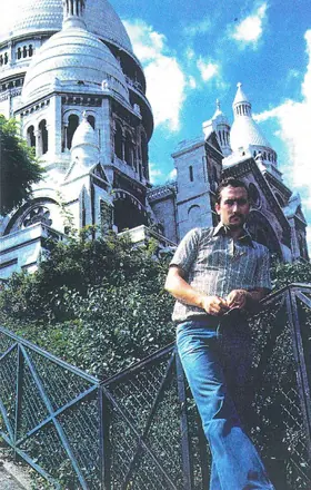 En Montmartre, París, 1977