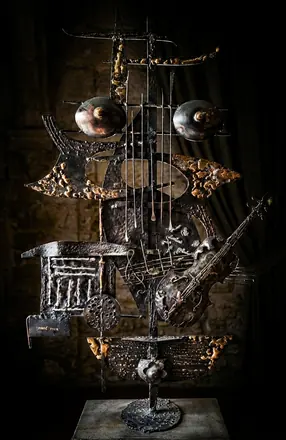Esculturas y guitarras