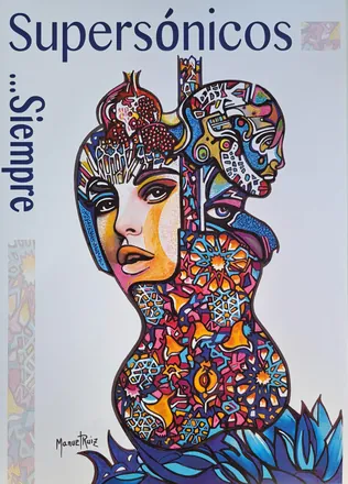 Ilustración para el cartel «Supersónicos… Siempre»