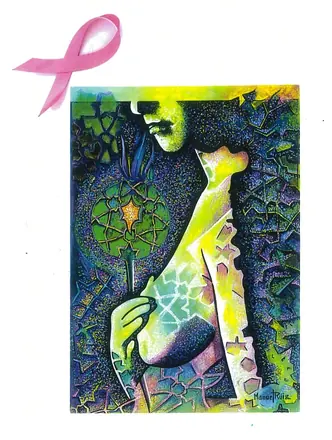 Ilustración para la Carrera de la Mujer contra el cáncer de mama