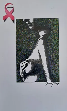 Ilustración para la Carrera de la Mujer contra el cáncer de mama