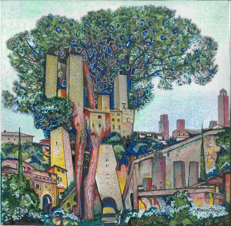 La Toscana. San Gimignano