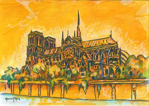 Arde Notre Dame