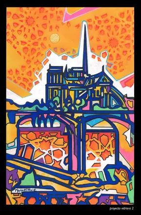 Proyecto de vidrieras de Notre Dame